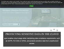 Tablet Screenshot of eperi.com